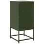 Nachttisch aus olivgrünem Stahl, 36x39x78 cm. von , Nachttische - Ref: Foro24-846574, Preis: 71,45 €, Rabatt: %