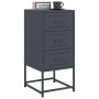 Nachttische, 2 Stück, anthrazitgraues Stahl, 36x39x78 cm. von , Nachttische - Ref: Foro24-846583, Preis: 120,75 €, Rabatt: %
