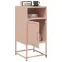 Bedside tables 2 units pink steel 36x39x78 cm by , Nightstands - Ref: Foro24-846569, Price: 84,06 €, Discount: %