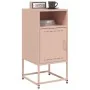 Bedside tables 2 units pink steel 36x39x78 cm by , Nightstands - Ref: Foro24-846569, Price: 84,06 €, Discount: %