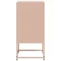 Bedside tables 2 units pink steel 36x39x78 cm by , Nightstands - Ref: Foro24-846569, Price: 84,06 €, Discount: %