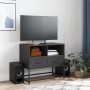 Fernsehmöbel aus schwarzem Stahl, 68x39x60,5 cm. von , TV-Möbel - Ref: Foro24-846548, Preis: 65,03 €, Rabatt: %