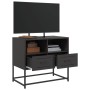 Fernsehmöbel aus schwarzem Stahl, 68x39x60,5 cm. von , TV-Möbel - Ref: Foro24-846548, Preis: 65,03 €, Rabatt: %