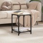 Couchtisch mit transparenter Glasoberfläche und Stahlgestell 30x30x40 cm. von , Couchtisch - Ref: Foro24-845954, Preis: 29,27...