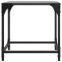 2 black glass and steel coffee tables 40x40x40 cm by , Coffee table - Ref: Foro24-845961, Price: 45,52 €, Discount: %