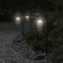 Outdoor floor lamps 3 pcs stainless steel black 60cm by , Outdoor lighting - Ref: Foro24-4006346, Price: 90,28 €, Discount: %