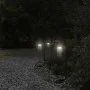 Outdoor floor lamps 3 pcs stainless steel black 60cm by , Outdoor lighting - Ref: Foro24-4006346, Price: 90,28 €, Discount: %