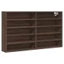 Engineered wood brown oak display case 100x15x58 cm by , Shelves and shelves - Ref: Foro24-847932, Price: 55,96 €, Discount: %