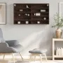 Engineered wood brown oak display case 100x15x58 cm by , Shelves and shelves - Ref: Foro24-847932, Price: 55,96 €, Discount: %