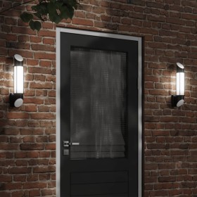 Outdoor wall lights 2 units stainless steel black by , Outdoor lighting - Ref: Foro24-4006295, Price: 50,93 €, Discount: %