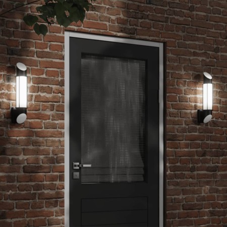 Außenlampen, 2 Stück, Edelstahl, Schwarz. von , Außenbeleuchtung - Ref: Foro24-4006295, Preis: 50,93 €, Rabatt: %