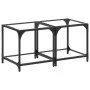 Coffee tables 2 units clear glass and steel 40x40x40 cm by , Coffee table - Ref: Foro24-845963, Price: 50,87 €, Discount: %