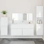 4-teiliges Badezimmermöbelset aus weißem Sperrholz von , Badezimmermöbel - Ref: Foro24-3308521, Preis: 167,40 €, Rabatt: %
