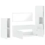 4-piece bathroom furniture set, white plywood by , Bathroom furniture - Ref: Foro24-3308521, Price: 171,80 €, Discount: %