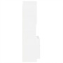 Juego muebles de baño 4 pzas madera contrachapada blanco brillo de , Muebles de baño - Ref: Foro24-3308540, Precio: 223,43 €