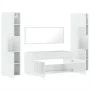 Badezimmermöbel-Set, 4-teilig, aus glänzend weißem Sperrholz. von , Badezimmermöbel - Ref: Foro24-3308540, Preis: 208,46 €, R...
