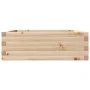 Jardinera de madera maciza de pino 70x70x23 cm de , Maceteros y jardineras - Ref: Foro24-847193, Precio: 72,72 €, Descuento: %