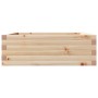 Massive Holzblumenkasten aus Kiefer 70x70x23 cm von , Töpfe und Pflanzgefäße - Ref: Foro24-847193, Preis: 73,69 €, Rabatt: %