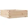 Jardinera de madera maciza de pino 70x70x23 cm de , Maceteros y jardineras - Ref: Foro24-847193, Precio: 72,72 €, Descuento: %