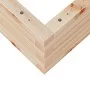 Jardinera de madera maciza de pino 70x70x23 cm de , Maceteros y jardineras - Ref: Foro24-847193, Precio: 72,72 €, Descuento: %