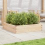 Massive Holzblumenkasten aus Kiefer 100x100x23 cm von , Töpfe und Pflanzgefäße - Ref: Foro24-847208, Preis: 80,21 €, Rabatt: %