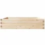 Jardinera de madera maciza de pino 100x100x23 cm de , Maceteros y jardineras - Ref: Foro24-847208, Precio: 71,45 €, Descuento: %