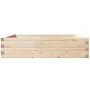 Jardinera de madera maciza de pino 100x100x23 cm de , Maceteros y jardineras - Ref: Foro24-847208, Precio: 71,45 €, Descuento: %