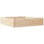 Jardinera de madera maciza de pino 100x100x23 cm de , Maceteros y jardineras - Ref: Foro24-847208, Precio: 71,45 €, Descuento: %