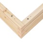 Massive Holzblumenkasten aus Kiefer 100x100x23 cm von , Töpfe und Pflanzgefäße - Ref: Foro24-847208, Preis: 80,21 €, Rabatt: %