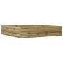 Imprägnierte Kiefernholz-Pflanzschale 110x110x23 cm von , Töpfe und Pflanzgefäße - Ref: Foro24-847217, Preis: 114,35 €, Rabat...