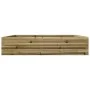 Imprägnierte Kiefernholz-Pflanzschale 110x110x23 cm von , Töpfe und Pflanzgefäße - Ref: Foro24-847217, Preis: 92,67 €, Rabatt: %