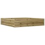 Imprägnierte Kiefernholz-Pflanzschale 110x110x23 cm von , Töpfe und Pflanzgefäße - Ref: Foro24-847217, Preis: 114,35 €, Rabat...