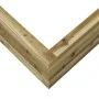 Imprägnierte Kiefernholz-Pflanzschale 110x110x23 cm von , Töpfe und Pflanzgefäße - Ref: Foro24-847217, Preis: 92,67 €, Rabatt: %
