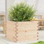 Solid pine wood planter 60x60x45.5 cm by , Pots and planters - Ref: Foro24-847248, Price: 93,23 €, Discount: %