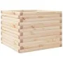 Solid pine wood planter 60x60x45.5 cm by , Pots and planters - Ref: Foro24-847248, Price: 93,23 €, Discount: %