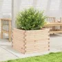 Solid pine wood planter 60x60x45.5 cm by , Pots and planters - Ref: Foro24-847248, Price: 93,23 €, Discount: %