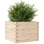Solid pine wood planter 60x60x45.5 cm by , Pots and planters - Ref: Foro24-847248, Price: 93,23 €, Discount: %