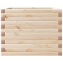 Solid pine wood planter 60x60x45.5 cm by , Pots and planters - Ref: Foro24-847248, Price: 94,07 €, Discount: %