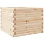 Solid pine wood planter 60x60x45.5 cm by , Pots and planters - Ref: Foro24-847248, Price: 93,23 €, Discount: %