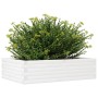Jardinera de madera maciza de pino blanco 90x60x23 cm de , Maceteros y jardineras - Ref: Foro24-847234, Precio: 74,78 €, Desc...