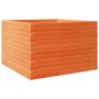 Jardinera madera maciza de pino marrón cera 70x70x45,5 cm de , Maceteros y jardineras - Ref: Foro24-847255, Precio: 127,85 €,...