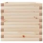 Massive Holzblumenkasten aus Kiefer 50x50x45,5 cm von , Töpfe und Pflanzgefäße - Ref: Foro24-847243, Preis: 79,39 €, Rabatt: %