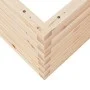 Solid pine wood planter 50x50x45.5 cm by , Pots and planters - Ref: Foro24-847243, Price: 79,39 €, Discount: %
