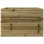 Impregnated pine wood planter 70x70x45.5 cm by , Pots and planters - Ref: Foro24-847257, Price: 114,03 €, Discount: %