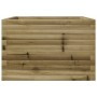 Jardinera de madera de pino impregnada 70x70x45,5 cm de , Maceteros y jardineras - Ref: Foro24-847257, Precio: 115,46 €, Desc...