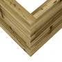 Impregnated pine wood planter 70x70x45.5 cm by , Pots and planters - Ref: Foro24-847257, Price: 114,03 €, Discount: %