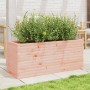 Solid Douglas fir wood planter 110x40x45.5 cm by , Pots and planters - Ref: Foro24-847276, Price: 123,20 €, Discount: %