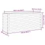 Solid Douglas fir wood planter 110x40x45.5 cm by , Pots and planters - Ref: Foro24-847276, Price: 121,65 €, Discount: %