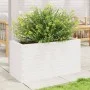 Solid pine wood planter 90x40x45.5 cm by , Pots and planters - Ref: Foro24-847269, Price: 119,35 €, Discount: %