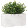 Massive Blumenkasten aus weißem Kiefernholz, 90x40x45,5 cm. von , Töpfe und Pflanzgefäße - Ref: Foro24-847269, Preis: 146,93 ...